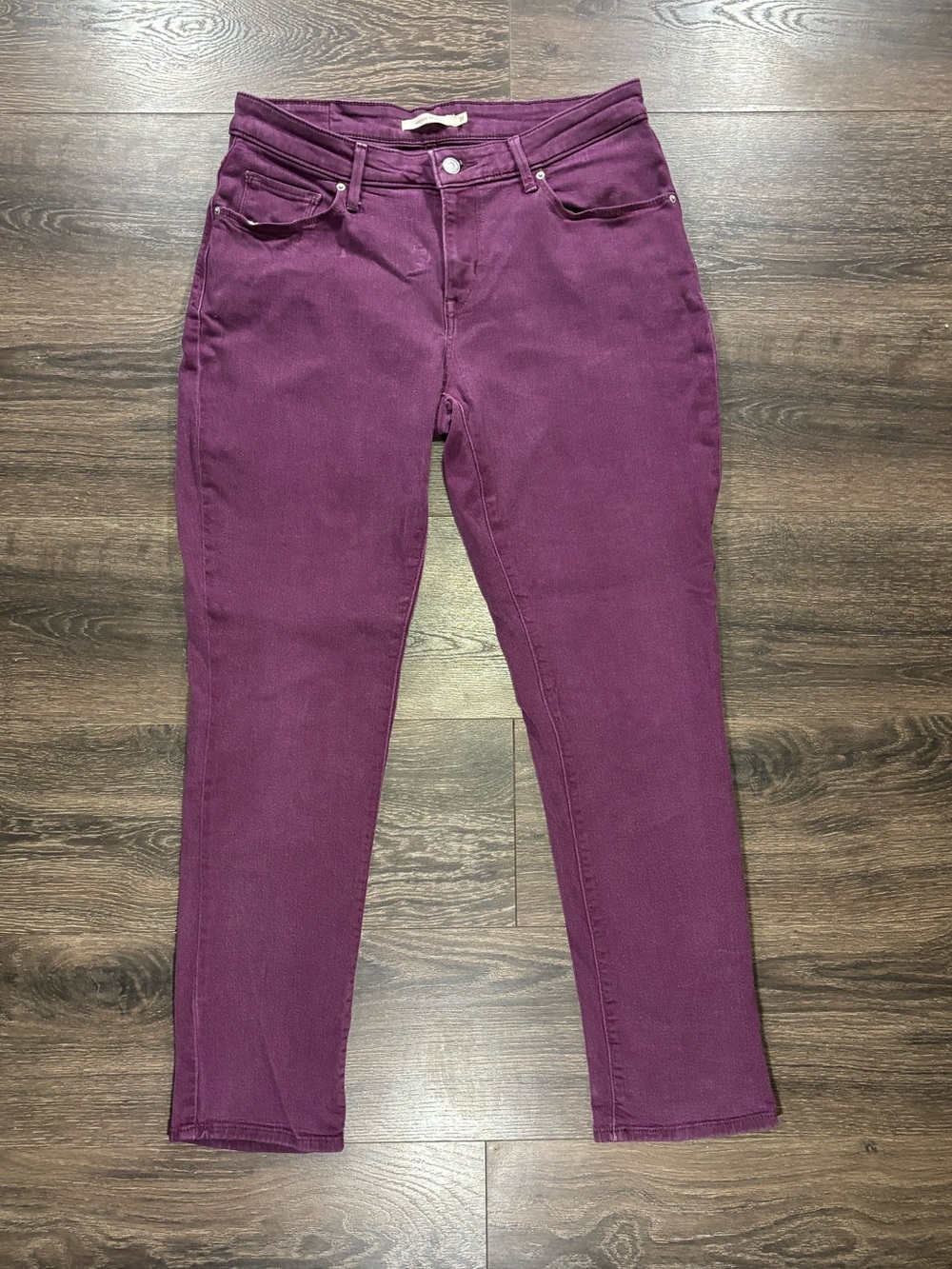Levi’s Women’s Purple High-Rise Skinny Jeans
